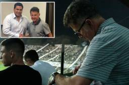 El entrenador colombiano Osorio ha estado presente en varios partidos de la liga de Paraguay para conocer a los futbolistas.