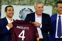 Ancelotti asistió a un evento de beneficiencia en Jerusalén.