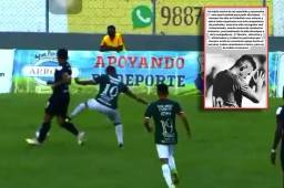 Mario Martínez se disculpa tras su agresión: “Soy un futbolista con valores, es de sabios reconocer los errores”