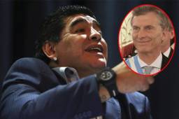 Diego Maradona culpa a Mauricio Macri de la violencia en Argentina.