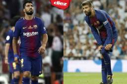 Suárez y Piqué podrían ser bajar para la primera jornada del fútbol español.