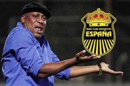 El entrenador tico, Hernán Medford, estaba en carpeta para regresar al Real España pero se va al Herediano de Costa Rica. Foto DIEZ