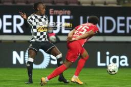 Elis jugó los 90 minutos en la derrota del Boavista 1-2 ante Gil Vicente. Jorge Benguché entró de cambio al 76. Foto Liga Portugal