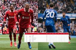 Liverpool ganó en los últimos minutos y le saca 14 puntos de ventaja al segundo lugar en la Premier League.
