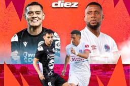 Hércules recibe a Olimpia en el Estadio Las Delicias de Santa Tecla, El Salvador. ARTE: Rigoberto Días.