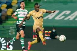 Alberth Elis fue titular en la derrota del Boavista frente al Sporting de Lisboa, que se coronó campeón de Portugal.