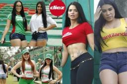 El estadio del Marathón es considerado como el verdadero templo de las mujeres más bellas de la Liga Nacional. Acá te dejamos un motivo para no quedarte en casa.