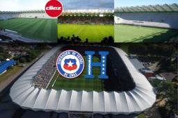El precioso estadio Germán Becker de Temuco en el que que Chile y Honduras medirán fuerzas el próximo noviembre.