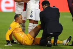 Keylor Navas se perdería la semifinal con PSG.