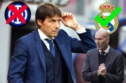 Antonio Conte deja al campeón de Italia, Inter de Milán. Es candidato a reemplazar a Zidane en el Real Madrid.