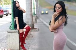 La sensual Pamela Canales se sinceró en DIEZ y contó que jugadores de Motagua la han invitado a salir. Foto DIEZ