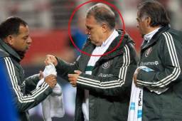 El técnico de México, Gerardo 'Tata' Martino, habló del incidente accidental donde Eduardo 'Toto' Berizzo le rompió la nariz de un pelotazo.
