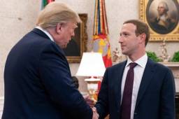 Zuckerberg restablecerá el servicio de sus redes sociales a Donald Trump después de la transición con Joe Biden como nuevo presidente.