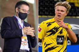 Haaland no llegó al Barcelona porque según Bartomeu, el delantero no tiene el perfil del cuadro catalán.