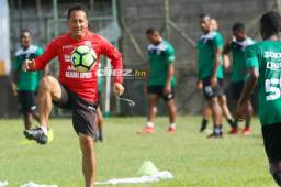 Jorge Pineda dice que Marathón no puede darse el lujo de 'echarse a dormir' y buscar el bicampeonato. Foto Neptalí Romero