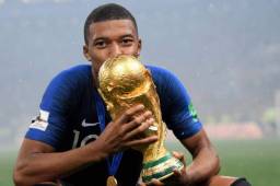 Kylian Mbappé marcó uno de los goles de Francia en la final del Mundial ante Croacia.