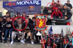 Los jugadores hondureños festejaron su título con el Real Monarchs de la USL con toda su afición de Salt Lake City, Utah.
