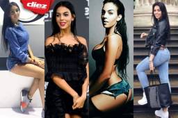 La preciosa española se ha convertido en el centro de atención del crack portugués.