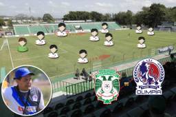 Nahún Espinoza presentaría varias novedades en el equipo titular de Olimpia para el clásico ante Marathón el sábado en el Yankel Rosenthal.