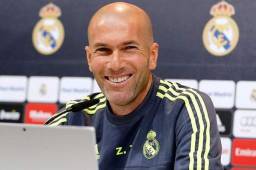 Zinedine Zidane en conferencia de prensa antes de enfrentar al Valencia.