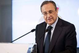 Florentino Pérez, presidente del Real Madrid de España.
