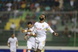 Jorge Benguché fue la gran figura del Olimpia en el clásico ante Motagua. Foto. Marvin Salgado.