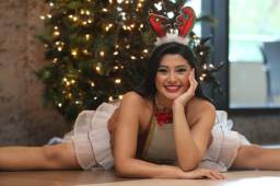 Milagro Flores es una bella bailarina y presentadora de televisión que abrió su corazón en DIEZ y contó detalles de su vida. Fotos Juan Salgado