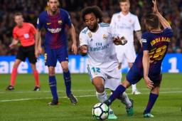 Jordi Alba y el claro penal que le cometió a Marcelo que no fue sancionado por el árbitro.