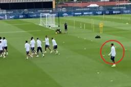 Mbappé saltó solo al entrenamiento del PSG y desde España los rumores no descansan en situarlo en el Real Madrid.