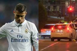 Cristiano Ronaldo salió fastidioso después del empate en el Bernabéu.