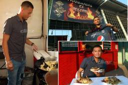 Walter Martínez nos presentó su faceta de emprendedor. Se trata de su restaurante “Parrilladas El Colocho”. Foto: Marvín Salgado.