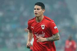 James Rodríguez volvió a aparecer en Qatar pero lo hizo con nuevo look.