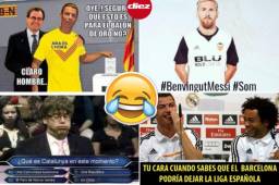 Te dejamos los mejores memes de este viernes por la Independencia de Cataluña y otros que están llegando por el mundo del fútbol.