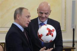 El presidente Vladimir Putin eligió a la selección de España como su favorita para ganar el Mundial de Rusia 2018.