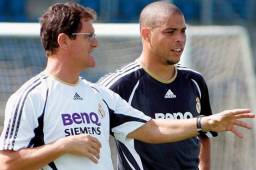 Capello dirigió a Ronaldo cuando el brasileño ya estaba en declive, por lo que fichó a Cassano en su lugar.