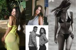 La modelo británica-estadounidense ha posado con el crack brasileño del PSG y están dando de qué hablar en las redes sociales.