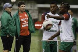 El entrenador del Marathón, Carlo Costly, habla de Carlo Costly y de lo que pueda pasar con el fichaje de Kevin Álvarez. Fotos DIEZ