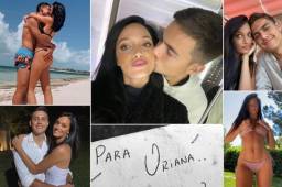 La pareja estuvo de aniversario y la modelo sorprendió a sus miles de seguidores al mostrar el mensaje que le envió el futbolista de la Juventus para enamorarla.