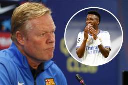 Ronald Koeman habló en conferencia de prensa antes de enfrentar al Real Madrid el domingo.