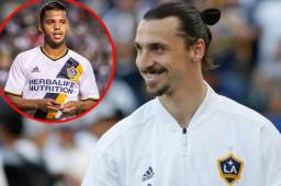 Ibrahimovic elogió al mexicano Giovani Dos Santos, con el que comparte en Los Angeles Galaxy.