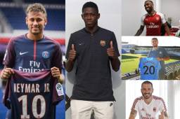 El traspaso de Neymar al PSG encareció el actual mercado de fichajes de Europa. Estos son las 15 transacciones más caras hasta el momento. Ojo a la número 2 que está por hacerse oficial.