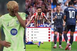 Atlético espanta los fantasmas, Real Madrid se aleja de cinco equipos y Barcelona en problemas: la tabla de LaLiga