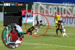 Martín 'Tato' García fue cuestionado en la red social de Twitter sobre el arbitraje en el Marathón-Real España.