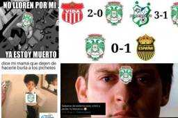 Te presentamos los mejores memes que dejó el Clásico entre Marathón y Real España. El equipo verde es liquidado en redes sociales por la derrota.
