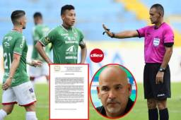 Mucha controversia se generó por las decisiones arbitrales en el clásico Marathón-Motagua.