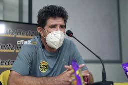 El Real España de Héctor Vargas cayó 3-0 en la ida de la final contra Motagua. Creen en darle vuelta al marcador. FOTO: Mauricio Ayala.