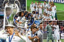 El Real Madrid ha conquistado su décima tercera Champions en la historia y su celebración en Kiev ha sido una locura total. Zidane y Marcelo dieron emotivos abrazos a Keylor y el drama de Loris Karius.