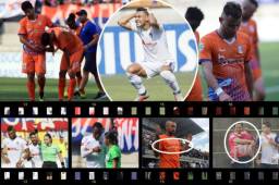 Tras perder la semifinal de ida en casa, jugadores de la UPNFM se fueron decepcionados y frustrados al camerino, el sueño de una final, de momento, es casi imposible.