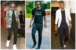 El delantero hondureño usa ropa de marca y se viste fashion para llegar a los entrenamientos del Houston Dynamo.