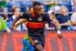 El delantero hondureño Alberth Elis en acción durante el partido contra Seattle Sounders. Foto cortesía